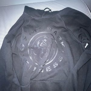 GYMSHARK-BLACK-HARDLY WORN